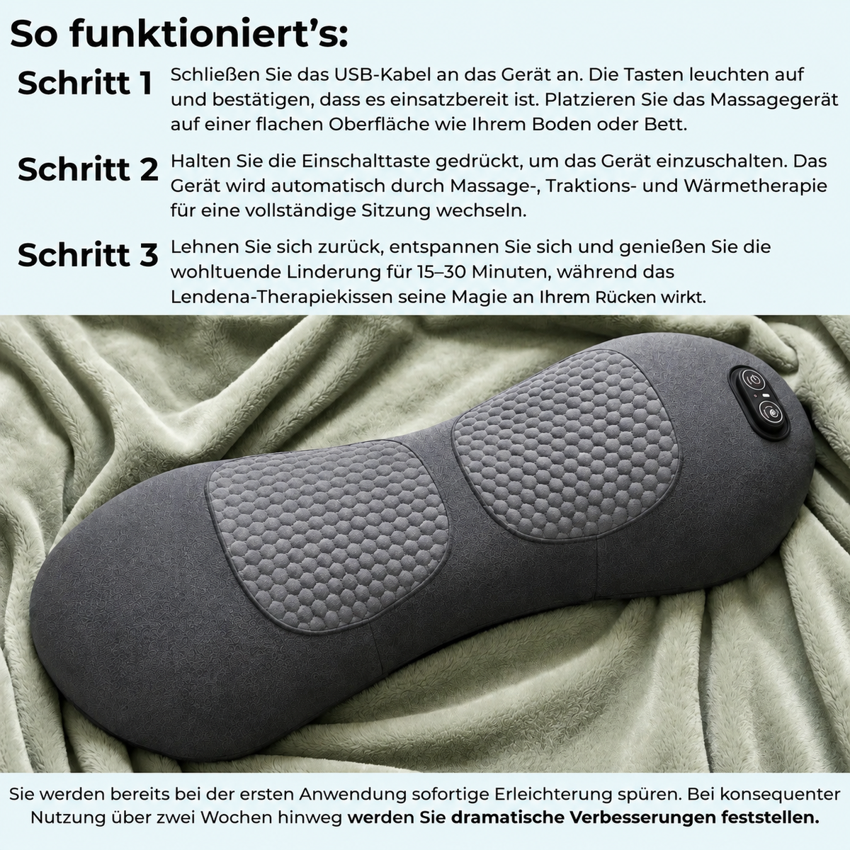 LENDENA LendenPro™️ 4-in-1 Rückenmassagegerät